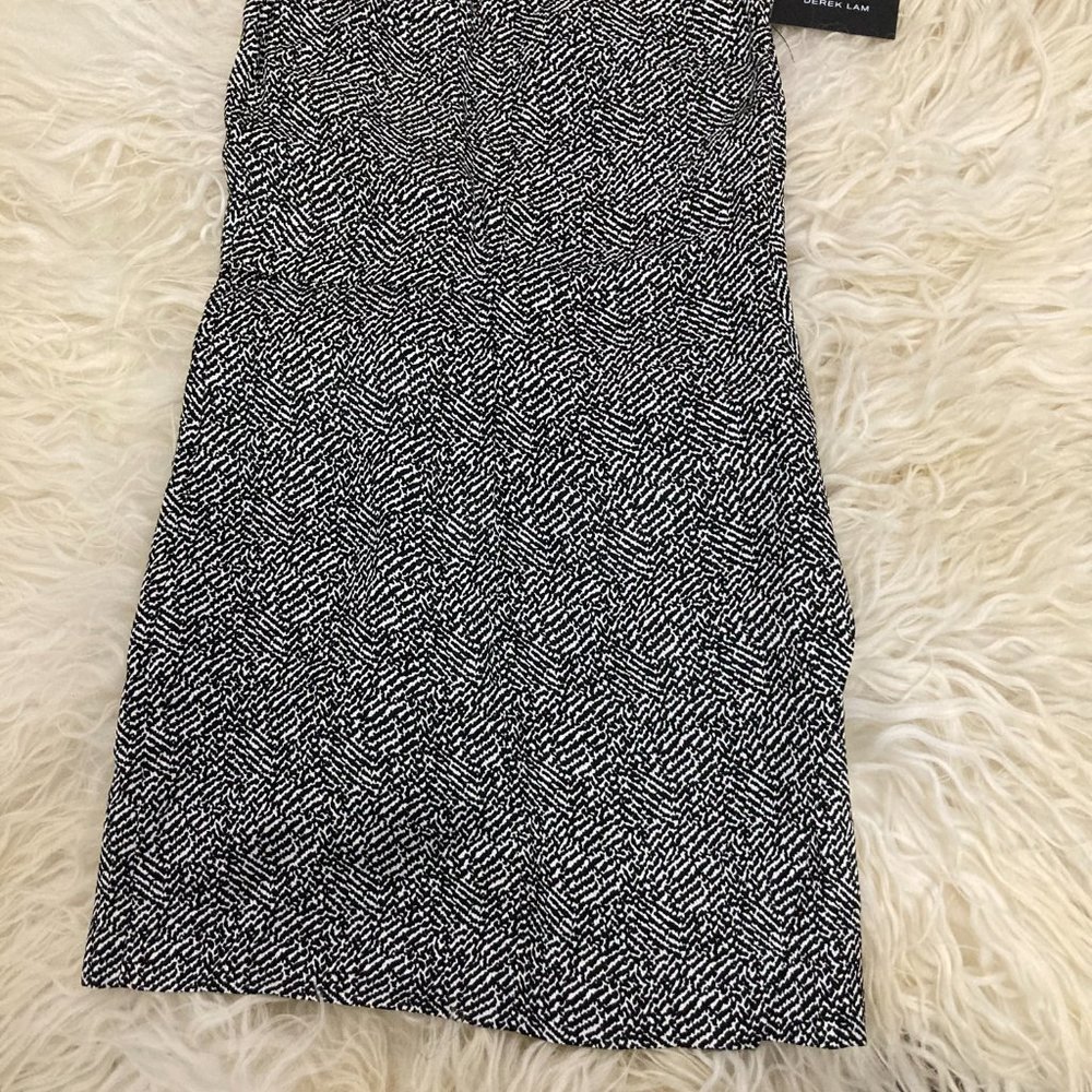 DEREK LAM Crew Neck Mini Dress - Picture 9 of 10